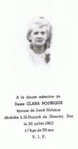 Généalogie Rodrigue