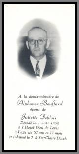 Généalogie Bouffard