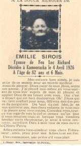 Genealogy Sirois