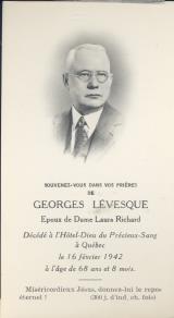 Généalogie Levesque