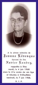 Généalogie Levesque