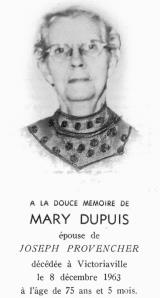 Généalogie Dupuis