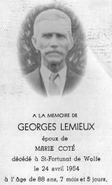 Généalogie Lemieux