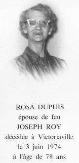 Généalogie Dupuis