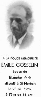 Généalogie Gosselin