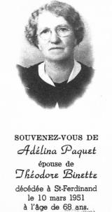 Généalogie Paquet