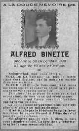 Généalogie Binet