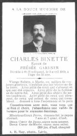 Généalogie Binet