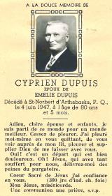 Genealogy Dupuis