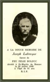 Généalogie Labrecque