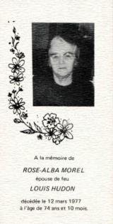 Généalogie Morel