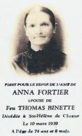 Généalogie Fortier