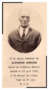 Généalogie Mercier