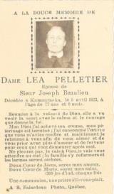 Généalogie Pelletier