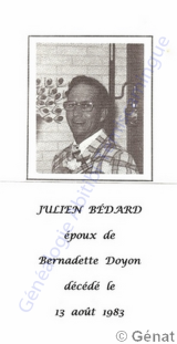 Généalogie Bedard