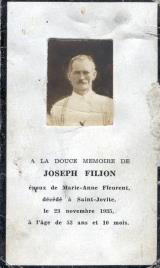 Généalogie Filion