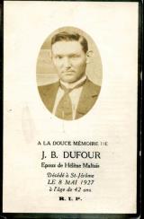 Généalogie Dufour