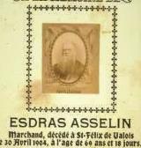 Généalogie Asselin