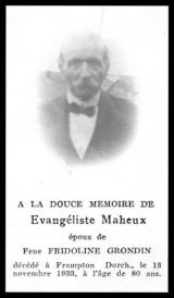 Généalogie Maheu