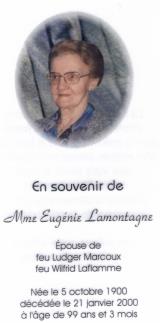 Genealogy Lamontagne