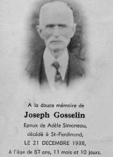 Genealogy Gosselin