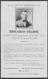 Généalogie Filion