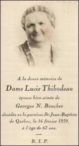 Genealogy Thibodeau