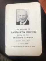 Généalogie Dionne