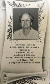 Généalogie Belanger