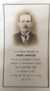 Genealogy Gamache