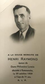 Généalogie Raymond