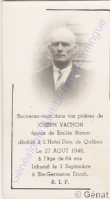 Généalogie Vachon