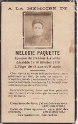 Généalogie Paquet