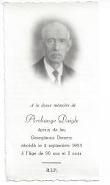 Généalogie Daigle