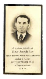 Généalogie Roy