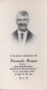 Généalogie Busque