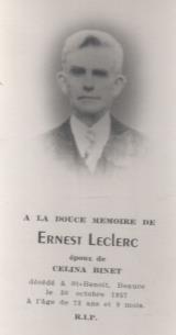 Généalogie Leclerc