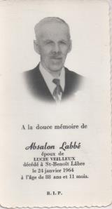 Généalogie Labbe