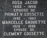 Généalogie Cossette