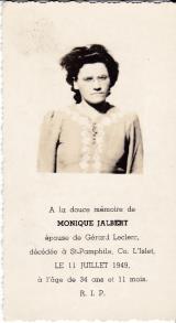 Genealogy Jalbert