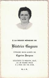 Généalogie Gagnon