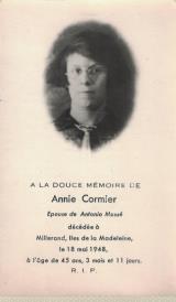 Généalogie Cormier