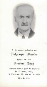 Généalogie Bernier