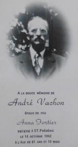 Généalogie Vachon