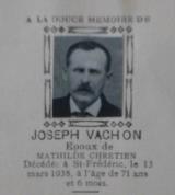 Généalogie Vachon