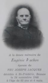 Généalogie Vachon