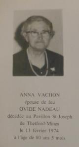 Genealogy Vachon