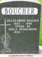 Généalogie Gilles-Andre Boucher