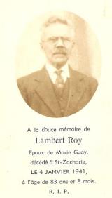 Généalogie Roy