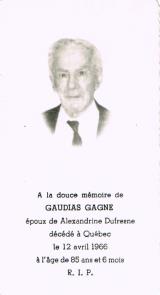 Généalogie Gagne